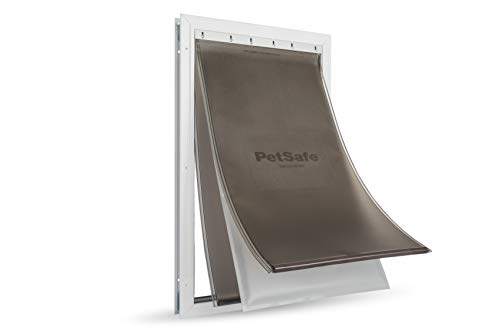 PetSafe Extreme Weather Energy Efficient Aluminum Pet Door for Cats and Dogs
