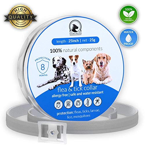 Flеa Tiсk Collar Prevention Control for Dogs & Cats - Natural Herbal Non-Toxic
