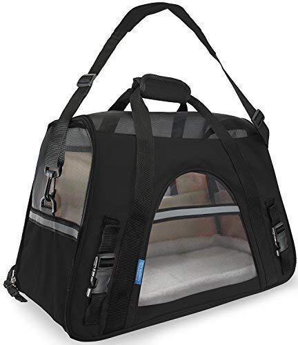 Paws & Pals Airline Approved Pet Carrier - Soft-Sided Carriers for Small Medium Cats
