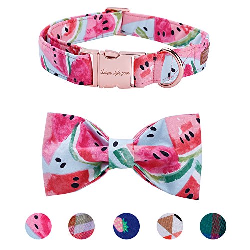 USP Pet Soft&Comfy Bowtie Dog Collar and Cat Collar Pet Gift for Dogs and Cats