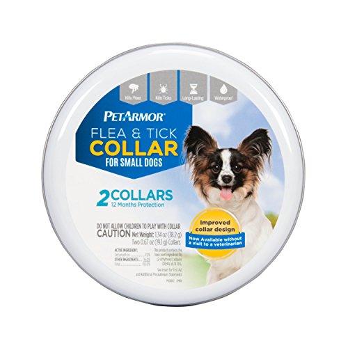 PETARMOR Flea & Tick Collar for Small Dogs, Flea and Tick Prevention