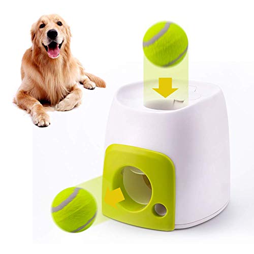 Interactive Ball Launcher for Dogs Throwing Machine, for Training and Playing Puppy