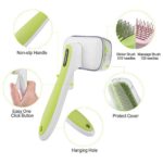 YLONG Pet Grooming Brushes Set Self-Cleaning Slicker Brush and Massage Brush - Image 3