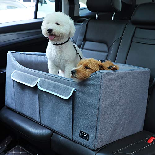 Car Seat for Medium Dogs up to 45 lbs - Secure and Comfortable Travel ...