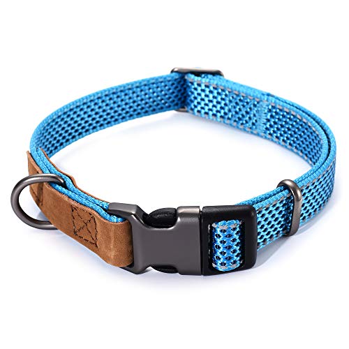 Mile High Life | Reflective Nylon Dog Collar | Small Dog Collar | Medium Dog Collar