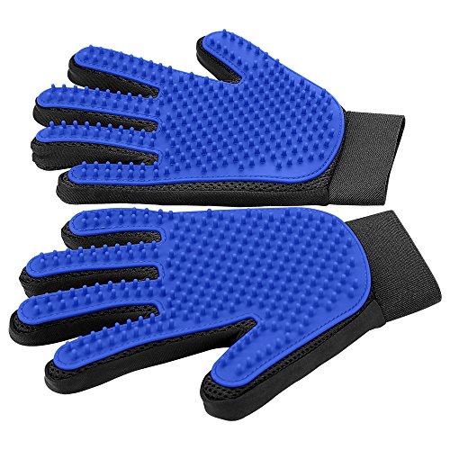 [Upgrade Version] Pet Grooming Glove - Gentle Deshedding Brush Glove