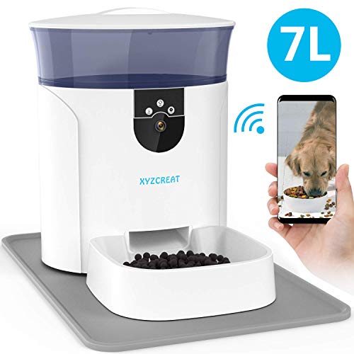 XYZCREAT Automatic Pet Feeder 7L Food Dispenser for Dogs and Cats