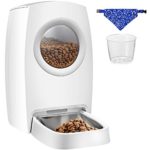 OKMEE Automatic Pet Feeder Smart Food Dispenser for Cats, Dogs 6Lbs Capacity