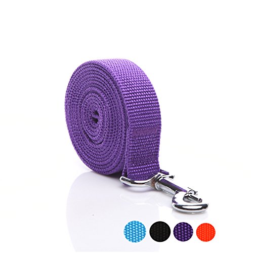 SALO Durable Nylon Dog Leash 6 Feet Long, Walking Training Dog Leashes