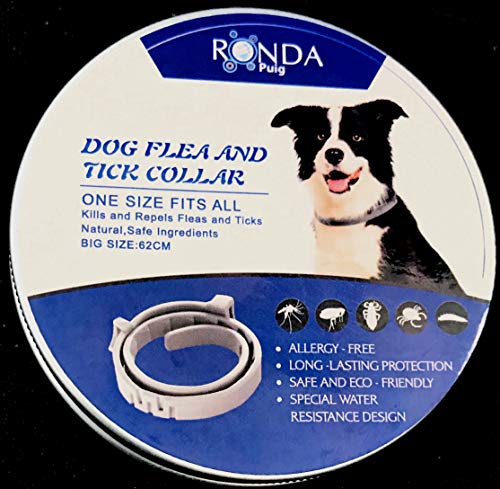 RONDA Puig Flea & Tick Collar for Large & Small Dogs