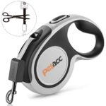 Petacc Retractable Dog Leash, Reuse Design, 360° Tangle Free, Heavy Duty