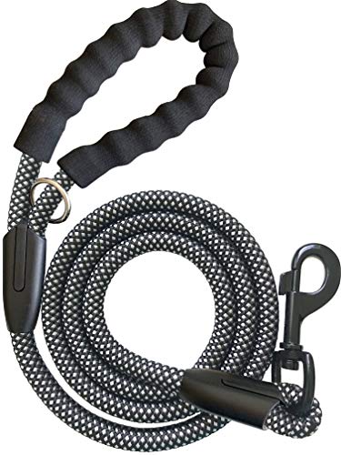 iYoShop Durable Dog Leash with Comfortable Padded Handle and Highly Reflective