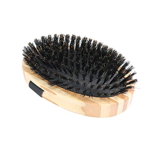 HOP Home of Paws Bristle Brush for Dogs&Cats - Firm and Large Palm Design