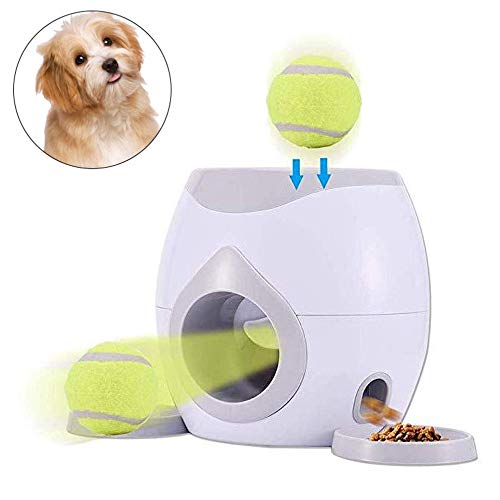 FOONEE Automatic Ball Launcher Pet Dog Toy,Interactive Tennis Ball