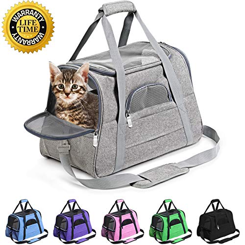 Prodigen Pet Carrier Airline Approved Pet Carrier Dog Carriers for Small Dogs