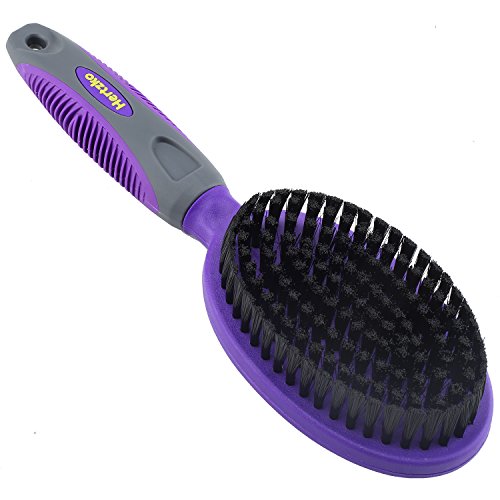 Hertzko Bristle Brush for Dogs and Cats with Long or Short Hair
