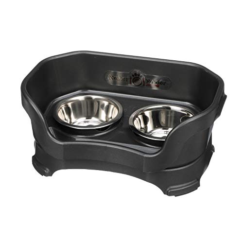 Neater Feeder Deluxe (Midnight Black, Small Dog)