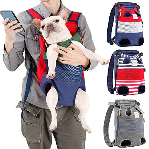 Coppthinktu Dog Carrier Backpack - Legs Out Front-Facing Pet Carrier Backpack