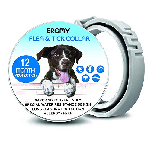 HIDOCA Dog Flea Collars - Durable Dog Flea Medicine - Allergy Free