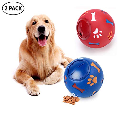 Kismaple Pet Dog Feeder Ball IQ Treat Interactive Funny Foraging Toy