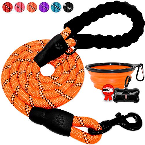 BARKBAY Dog leashes for Large Dogs Rope Leash Heavy Duty Dog Leash