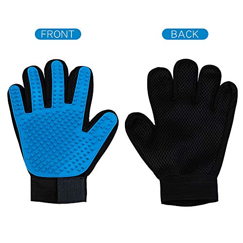 chongdi Upgrade Version Glove Gift Set. Pet Hair Remover Brush Grooming Glove