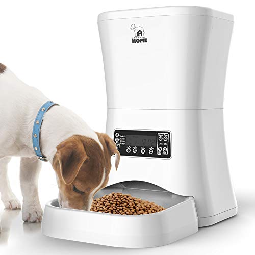 Automatic Pet Feeder | Auto Cat Dog Timed Programmable Food Dispenser Feeder