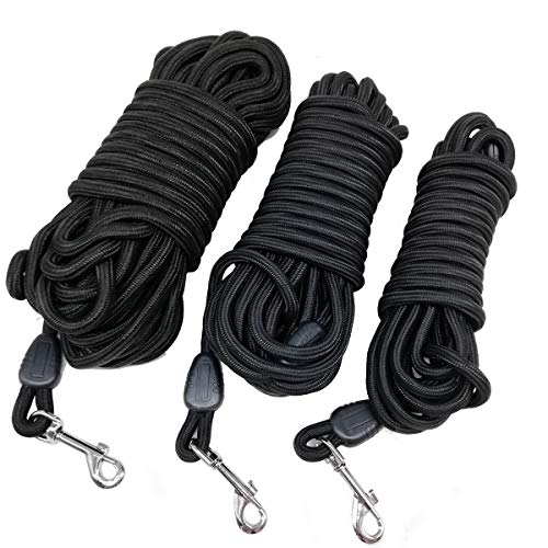 MayPaw Long Rope Training Dog Leash- Heavy Duty Nylon Recall Pet Tracking Line