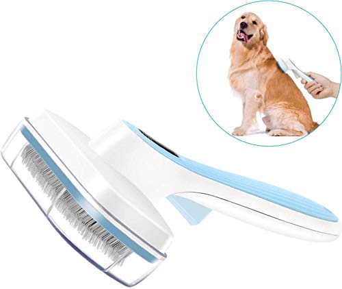UPSKY Dog Brush & Cat Brush Self Cleaning Dog Slicker Brush Easy