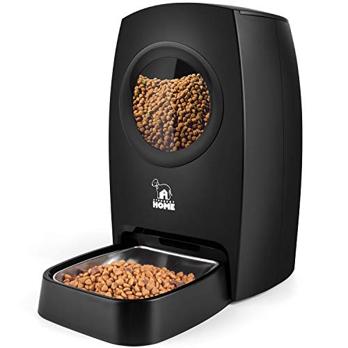 HICTOP Automatic Pet Feeder | Auto Cat Dog Timed Programmable Food Dispenser