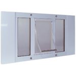 Ideal Pet Products Aluminum Sash Window Pet Door