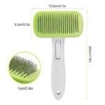 YLONG Pet Grooming Brushes Set Self-Cleaning Slicker Brush and Massage Brush - Image 4