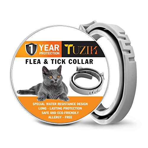 TUZIK Flea and Tick Treatment for Cats - Flea and Tick Prevention for Cats