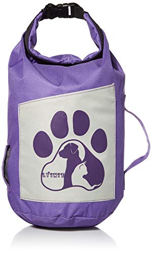 LYINIE Dog Food Travel Bag, Portable Folding Travel Food Storage Container