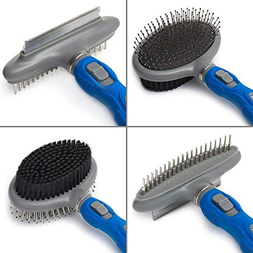 Friends Forever Dual Side 2 in 1 Pet Grooming Combo - Deshedding