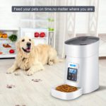 4L Automatic Pet Feeder Dog Food Dispenser with Distribution Alarm Voice