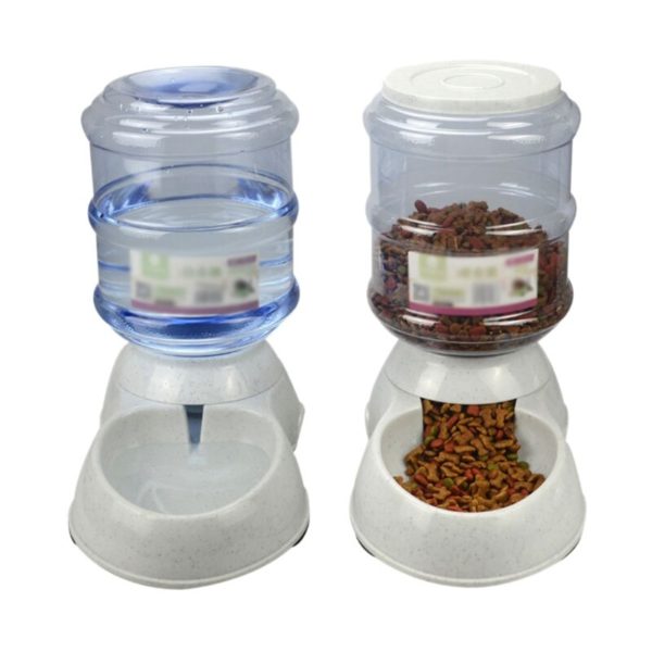 3.5L Dog automatic feeders drinking bowl