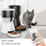 Dog Cat Food Dispenser Pet Feeding Machine w/ Camera