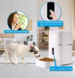 6L Automatic Programmabled Pet Feeder for Cat Dog with APP