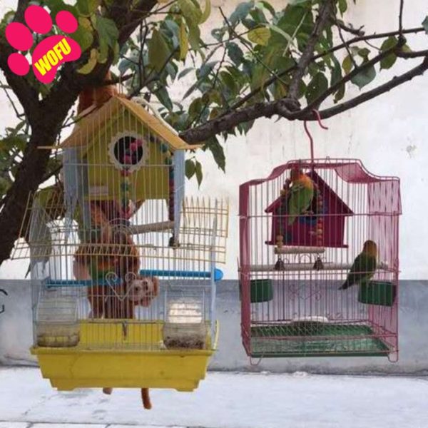 Outdoor Wooden Bird House Parrot House Cage