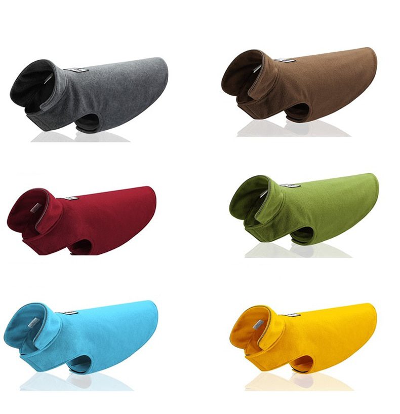 Reflective Dog Jacket Soft Fleece Coats Winter Reflective Dog Clothes Dog Jacket Soft Fleece Coats Winter Warm Pets Jackets For Small Big Dogs Clothes Puppy Coat Pets Clothing