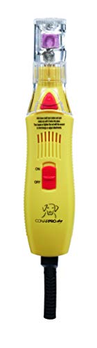CORDED NAIL GRINDER: Our professional-grade dog nail grinder is a safe and easy alternative to nail clippers that gradually trims the nails