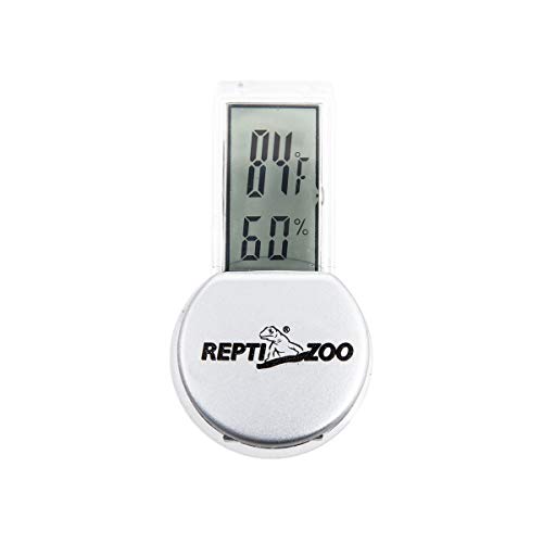 REPTI ZOO Reptile Thermometer Hygrometer with Suction Cup