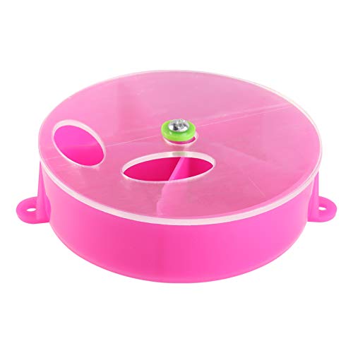 Creative Seed Food Ball Rotate Wheel for Parrot Parakeet