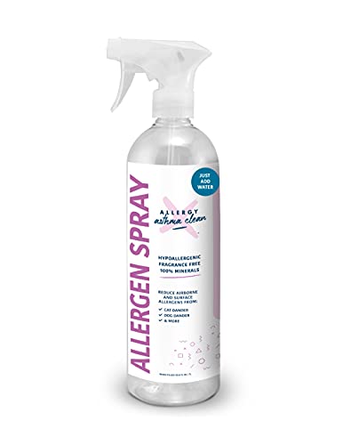 Allergy Asthma Clean Allergen Spray Mineral concentrate in a bottle
