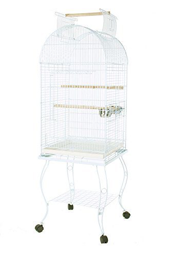 PetcageMart Metal Playtop Parrot Bird Cage with Stand