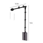 Oiibo Reptile Lamp Holder Bracket Adjustable Hanging Lamp - Image 2