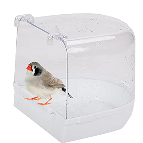 Small Canary Budgerigar Caged Parrot Bathing Tub