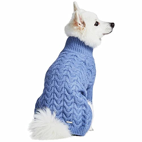 Blueberry Pet 2021/2022 New Classic Fuzzy Textured Knit Pullover
