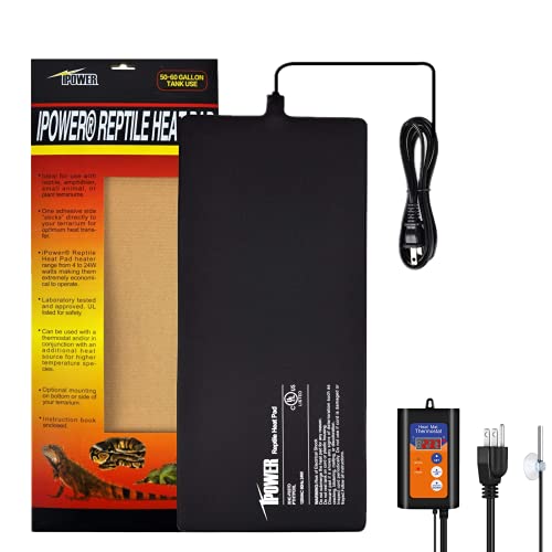 iPower 8X18 Inch Reptile Heat Pad Under Tank